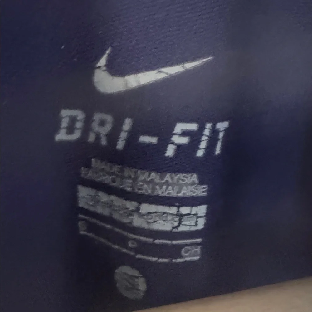 Nike Dark Blue Pullover with Neon Accent